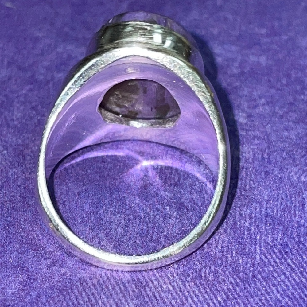 Charoite Silver Ring - image 7